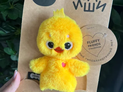 Мягкая игрушка утенок Fluffy Friends