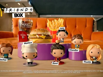 Фигурки Friends из McDonald's