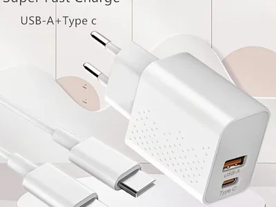 Зарядное устройство Xiaomi/Samsung/Apple 40W с кабелями