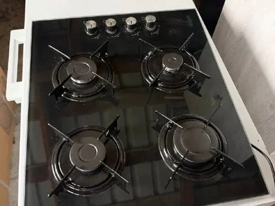 Варочная панель газовая LUXELL LX-40TAHDF BLACK LUXOR