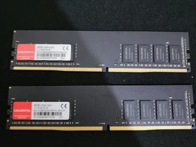 Оперативная память COLORFUL DDR4 16 ГБ 3200 МГц