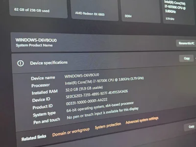 Игровой ПК i7-10700K