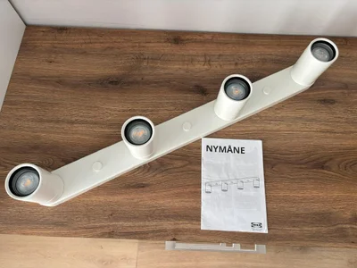 Светильник IKEA NYMANE с лампами Philips