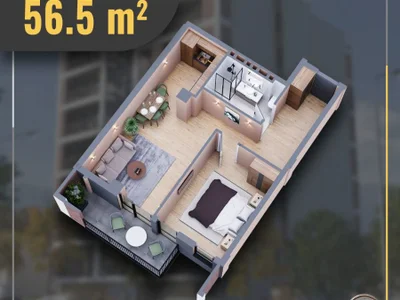2 room Flat For Sale. Samgori