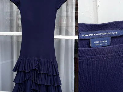 Платье Ralph Lauren Sport для социальных танцев или для эффектного образа на Хеллоуин