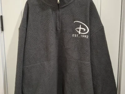 Disney Mickey Mouse Sherpa Fleece / ფლისის ზედა / флисовая кофта | Size XXL | 60 ₾