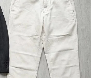 Белые брюки чиносы Zara (Размер EUR 40) — как новые