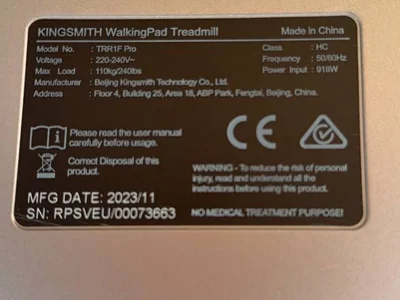 Беговая дорожка Xiaomi Kingsmith WalkingPad Treadmil