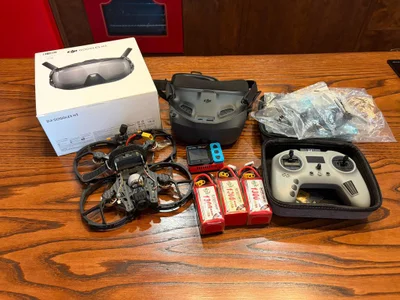 FPV комплект GEPRC CineLog35 V2 / DJI O4 / Goggles N3 / ELRS