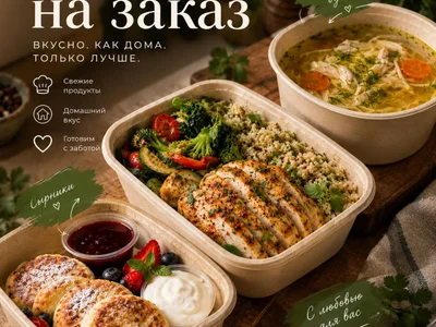 Повар-кондитер домашней кухни на заказ