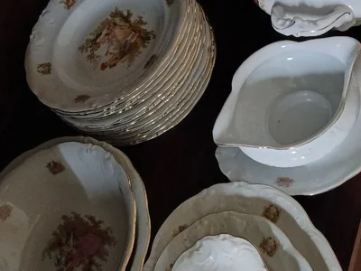 Польский сервиз 'любовный' 1979 год, 12 персон