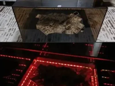 Журнальный столик с подсветкой