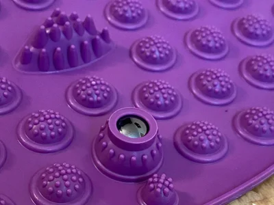 Игольчатый МФР мяч для стоп и грудной клетки