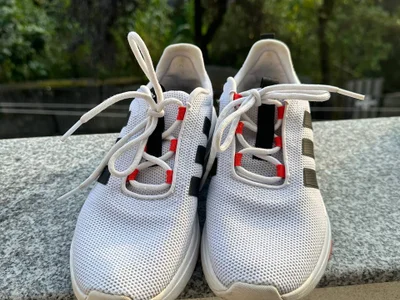Кроссовки Adidas зеленые