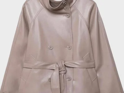 Тренч Stradivarius L