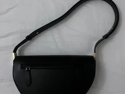 Кожаная сумка Burberry