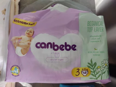 Подгузники Canbebe, 3 размер