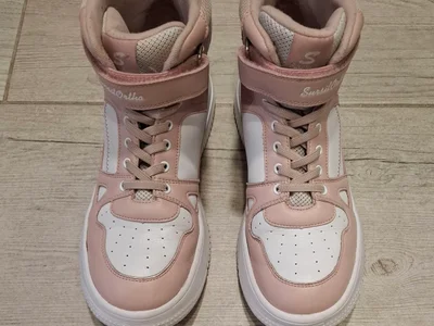 Кеды Hightop/кроссовки, натуральная кожа.