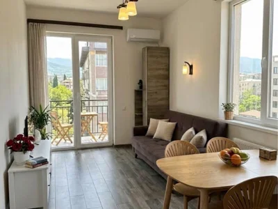 Ольга's Cozy Apartment | Балкон и внутренний двор