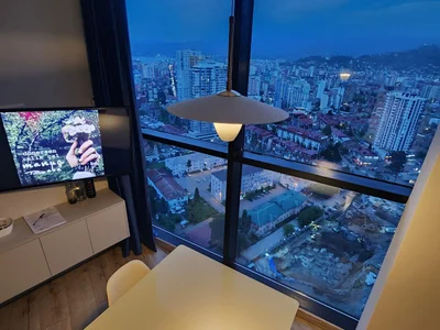 Dar Tower. 32 этаж. Отдельная спальня. Панорамный
