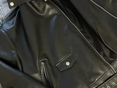 Кожанка косуха Stradivarius