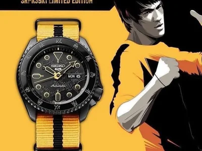 Часы Seiko 5 Sports Bruce Lee Limited Edition