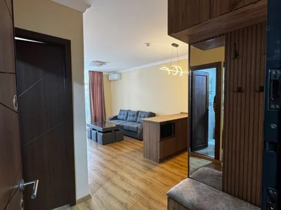 1+1 на ул. Згвиспири, 1, 55м², $600
