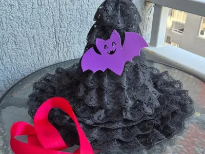 Хэллоуинская шляпа handmade