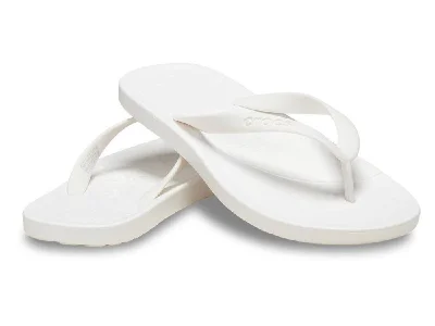 Crocs белые вьетнамки унисекс оригинал