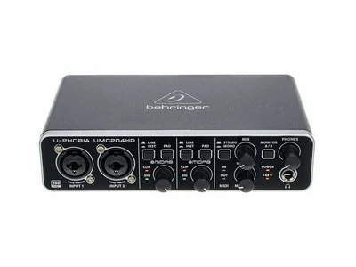 Аудиокарта Behringer U-Phoria UMC204HD