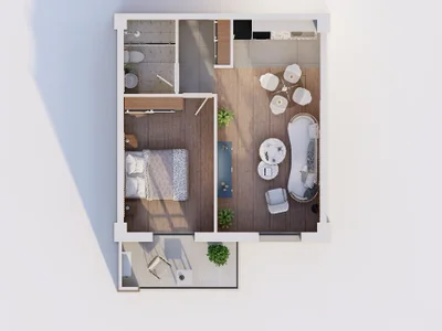 1+1 на Шосе Аэропорта 44 Airport District