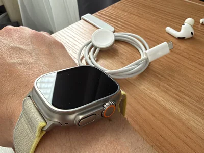Apple Watch Ultra Natural Titanium 49 мм