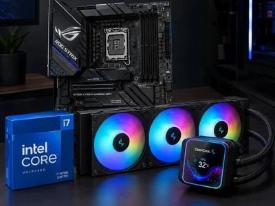 Комплект: Intel Core i7-14700K + ASUS ROG STRIX Z790-H + DeepCool MYSTIQUE 360