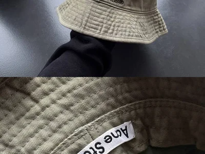 ACNE STUDIOS панама оливковая