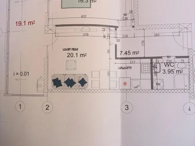 Axis Palace: 2-комнатная, 68.7 м²