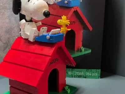 Конструктор Lego Ideas Snoopy Doghouse