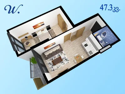 1+1 на Шосе Аэропорта 48 Airport District