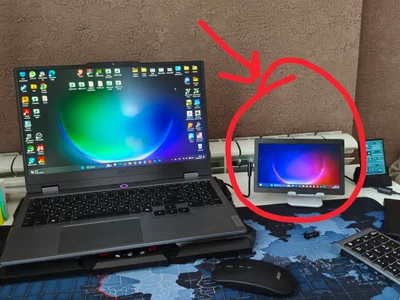 Дополнительный монитор USB-C