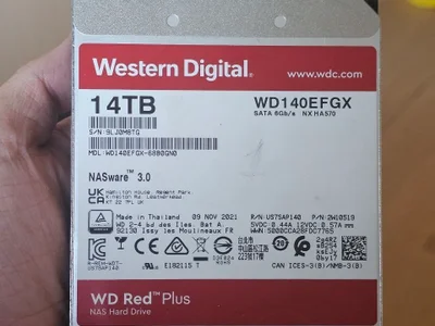 Жесткий диск Western Digital Red Plus 14TB