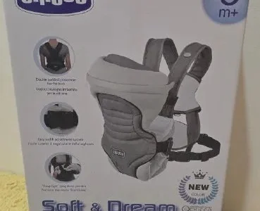 Детская переноска-кенгуру Chicco Soft & Dream