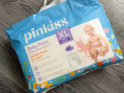Детские трусики-подгузники Pinkiss XL 12-18 кг