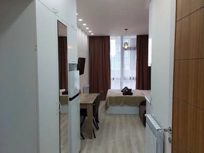 Сдам, с 22 октября, за $400/мес.+к.у., до июля уютную студию, с качественным ремонтом, на проспекте Шартава, 7, с шика