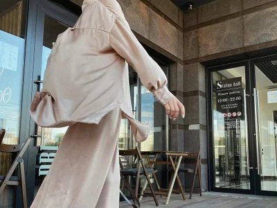 Костюм из натурального шелка 13Atelier
