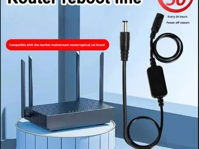 როუტერის გადატვირთვის კაბელი WiFi ავტომატური გადატვირთვა 24-საათიანი