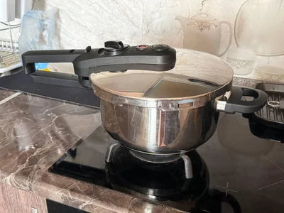 Скороварка Zwilling Eco Quick 2, 4 л со стеклянной крышкой