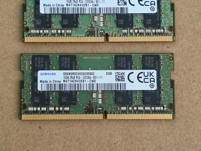 Оперативная память SODIMM DDR4 3200MHz Samsung 16GB