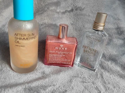 Сет мерцающих масел и парфюма Kiko Milano Nuxe L'Occitane