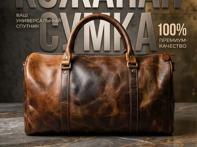 Сумка из кожи индийского буйвола