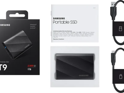 Внешний SSD Samsung Portable T9 1TB Black