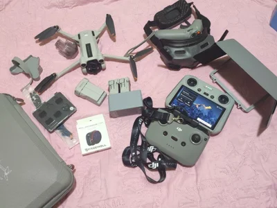 Квадрокоптер DJI Mini 3 Pro с расширенным комплектом аксессуаров и очками FPV